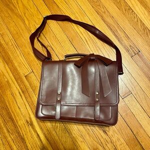 ECOSUSI Laptop Messenger Briefcase fits a 15.6 laptop Burgundy